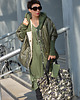 sukienki midi damskie WÓR W KOLORZE KHAKI by momo 3