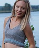topy damskie Bawełniany crop top 2