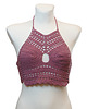 topy damskie Top / bralet na szydełku na lato ze 100 procent bawelny rozmiar M/L 1