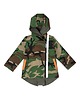 kurtki i płaszcze dla chłopców Parka softshell z patentem, Moro 1