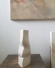 wazony Wazon  rzeźba Fluxo kremowy duży ceramika wys 20 cm 4