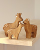 klocki i zabawki drewniane Rodzina saren - zestaw drewnianych zabawek - Leśne zwierzęta 1