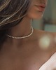chokery Choker z perłami Ribbon 1