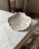 mydelniczki Ceramiczna Mydelniczka Handmade Muszelka Muszla z Odpływem Perłowa 1
