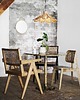 lustra stojące i wiszące Lustro bambus boho 38cm 2