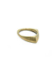 pierścionki - różne BLOW ring / satin brass 3