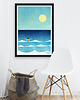 plakaty Wakacje nad morzem - plakat fine art 3