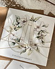 kartki scrapbooking Ręcznie robiona kartka dla księdza z życzeniami na święcenia kapłańskie 1