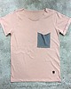 t-shirt damskie gshirt pocket (light flamingo steel) 1