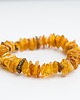 bransoletki z kamieni naturalnych Bransoletka PERSONALIZOWANA z bursztynu bałtyckiego, sieczka 1