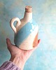 butelki wielorazowe Piękna ceramiczna butelka / flakon / karafka handmade 3
