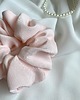 gumki do włosów Jedwabna Scrunchie Pink Rose 1