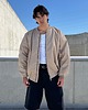 płaszcze i kurtki męskie Kurtka typu bomber oversize mocca 8