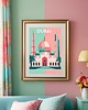 plakaty PLAKAT dekoracyjny pastelowy, Dubaj poster 3