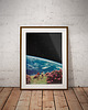 plakaty Plakat Kosmiczny spacer - Kolaż Fine Art 2