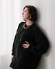 swetry damskie Sweter boucle, czarny 1