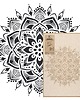 tapety i naklejki ścienne Szablon malarski wielokrotny // KWIECISTA MANDALA 5