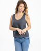 topy damskie Lniany top WILLOW charcoal 3