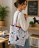 torby na zakupy Torba shopper psy torba na zakupy shopperka torba zakupowa pieski 2
