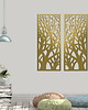 inne DEKORACYJNY, AŻUROWY PANEL ŚCIENNY, OBRAZ 3D, DRZEWA PIONOWE, 42 x 105 cm, DY 1