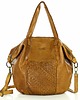 torby na ramię Torba damska skórzana shopper z kieszeniami - It bag brąz camel 3