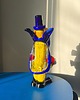figurki i rzeźby Kolorowy klaun w typie Murano 2