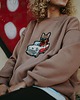 bluza bez kaptura damska Bluza oversize Bulldog Ride dla dorosłych 2