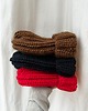 czapki damskie Gruba wełniana czapka beanie 100% wełna handmade 1