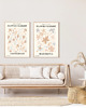 grafiki i ilustracje DWA PLAKATY kwiaty FLOWER MARKET 3