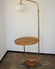 lampy podłogowe Lampa podłogowa ze stolikiem, lata 40. 5