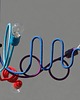 lampy wiszące Lampa "chaos" 200 cm długości 2