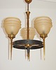 lampy wiszące Żyrandol vintage z lat 60., Mid-Century Modern 8