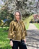 marynarki damskie Kimono wełna bawełna na plecach oko z frędzlami. 8