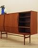 komody Highboard tekowy, duński design, lata 60, produkcja: Dania 3
