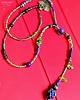 chokery Boho cudny naszyjnik z drobnych koralików z winogronem PREZENT handmade 4