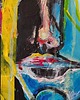 obrazy Obraz na zamówienie kupującego - abstrakcyjna kobieta - 70x50 cm 3