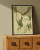 plakaty Plakat Vintage Obraz Grafika Green Birds 2