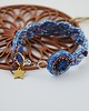 bransoletki soutache Blue light bracelet 3