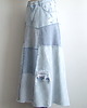 spódnice maxi Patchworkowa spódnica jeans r.48 5