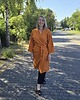 sukienki midi damskie Kimono może być sukienką 100%  len. 6