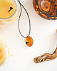 wisiory Owalny, kolorowy, artystyczny, dwustronny wisiorek abstrakcyjny handmade 4