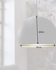 lampy wiszące Lampa wisząca Glow czarna złota metal 30cm 6