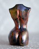 figurki i rzeźby Figurka kobiety, metaliczna, kolorowa, rzeźba z gipsu 5