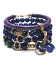 bransoletki z kamieni naturalnych Lush medow, cobalt and purple vol. 2 /28-10-24/ - set 1