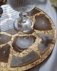 dodatki - różne Taca Gold Agate Slices 4
