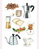 grafiki i ilustracje Kawa i Herbata - zestaw 2 grafik 5