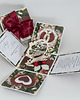 kartki scrapbooking 50 rocznica ślubu, złote gody, exploding box, kartka 3d 2
