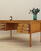 biurka Biurko jesionowe, duński design, lata 70, produkcja: Domino M 1