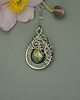 wisiory Wisiorek oryginalny złoty labradoryt wire wrapping 1