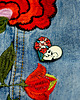 przypinki Pins miłosny "Skullove" 2